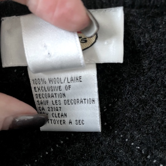 Talbots Wool Snowflake Jacket - Picture 7 of 7